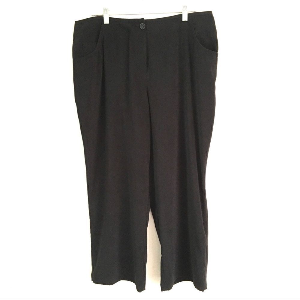J Jill stretch wide leg pants 18P